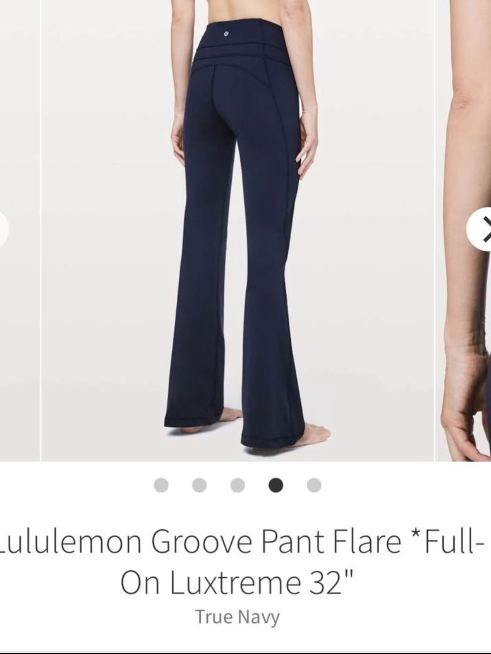 Lululemon Groove Pant Flare Navy